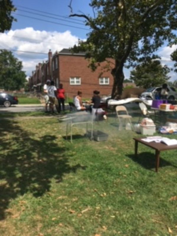 A community day in the park